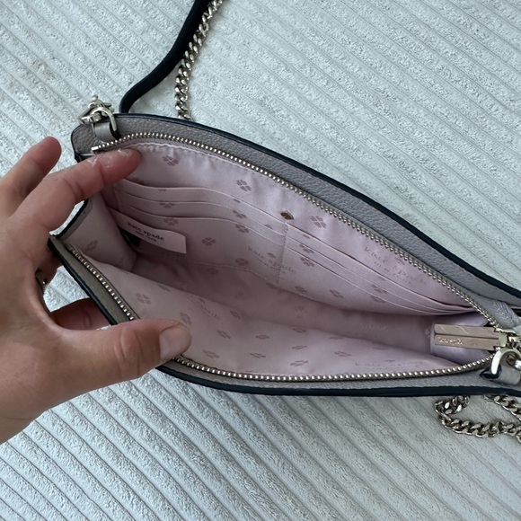 Margaux East West Crossbody in Black/Warm Taupe - Picture 11 of 11